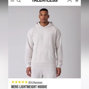 Talentless Men’s Lightweight Hoodie